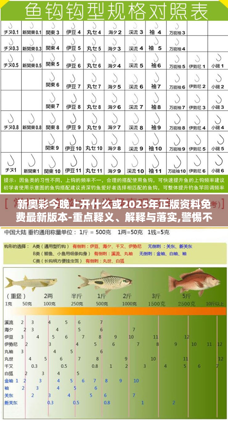 新奥彩今晚上开什么或2025年正版资料免费最新版本-重点释义、解释与落实,警惕不实的钓鱼钩