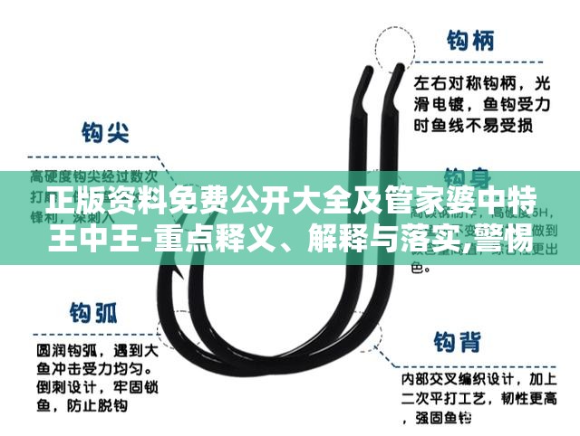 正版资料免费公开大全及管家婆中特王中王-重点释义、解释与落实,警惕不实的钓鱼钩