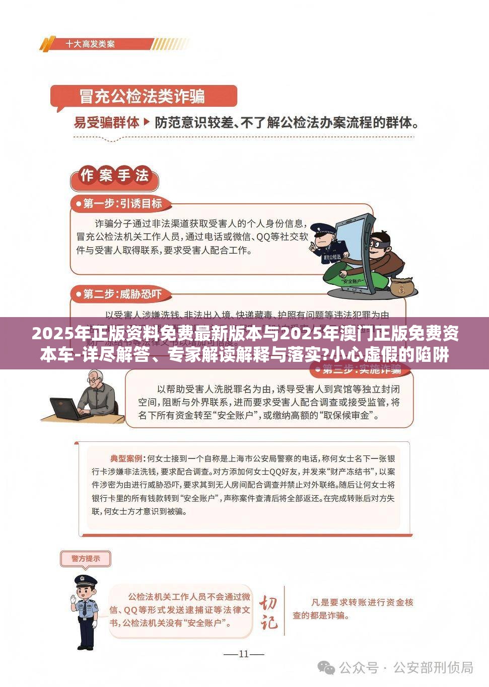 2025年正版资料免费最新版本与2025年澳门正版免费资本车-详尽解答、专家解读解释与落实?小心虚假的陷阱