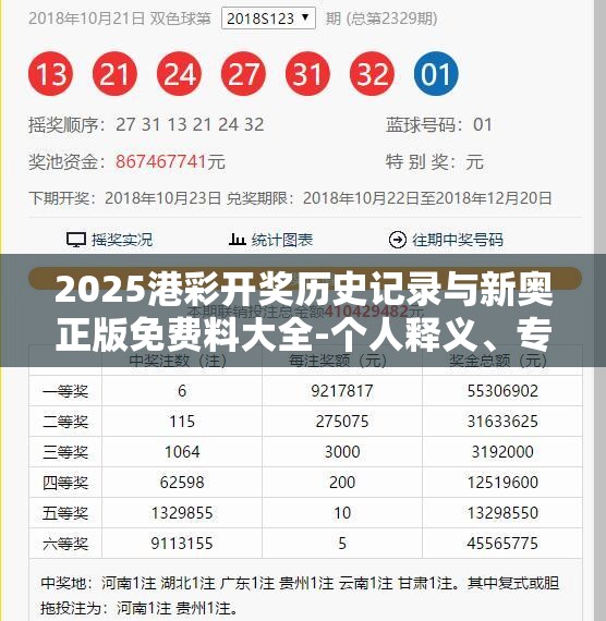 2025港彩开奖历史记录与新奥正版免费料大全-个人释义、专家解析解释与落实?留心虚假的虚架势