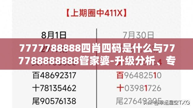 四肖四码